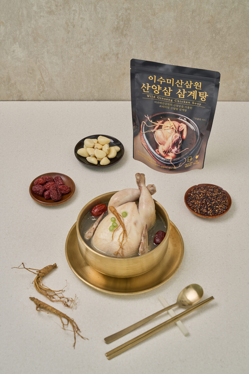 산양삼 삼계탕 재료